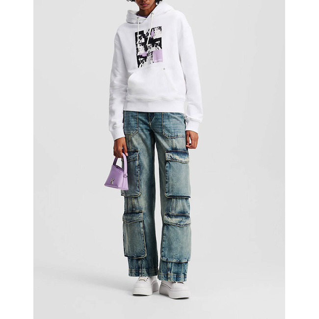 Product KARL LAGERFELD JEANS KLJ RELAX REPEAT KARL HOODIE base image