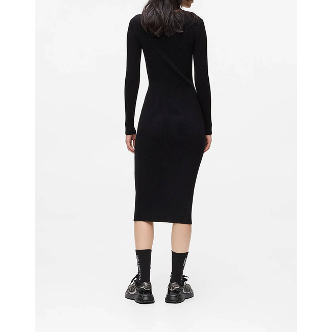 Product KARL LAGERFELD JEANS KLJ ZIP MIDI KNIT DRESS base image