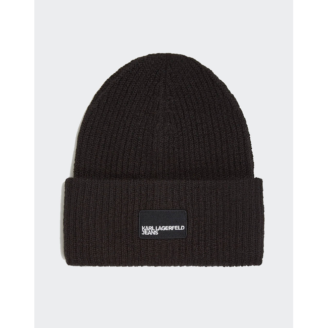 Product KARL LAGERFELD JEANS KLJ PATCH LONG BEANIE base image
