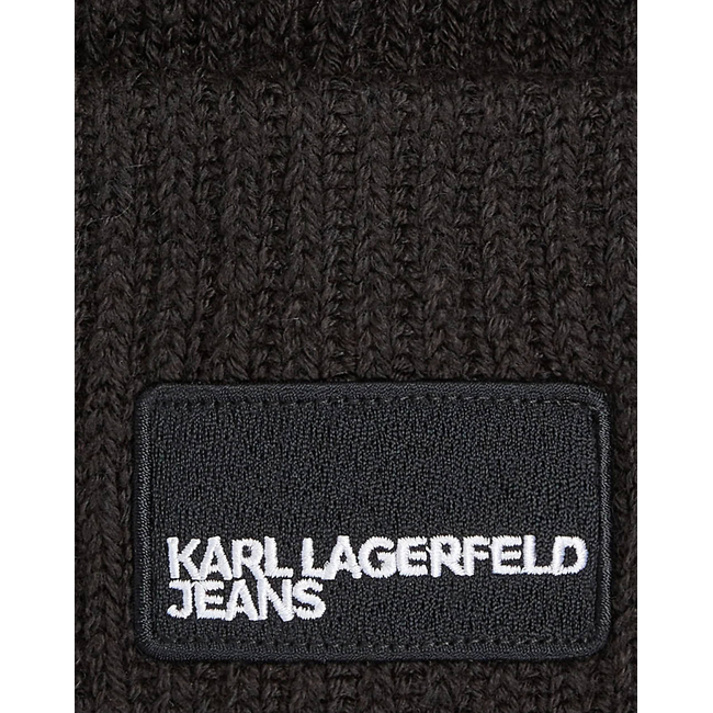 Product KARL LAGERFELD JEANS KLJ PATCH LONG BEANIE base image