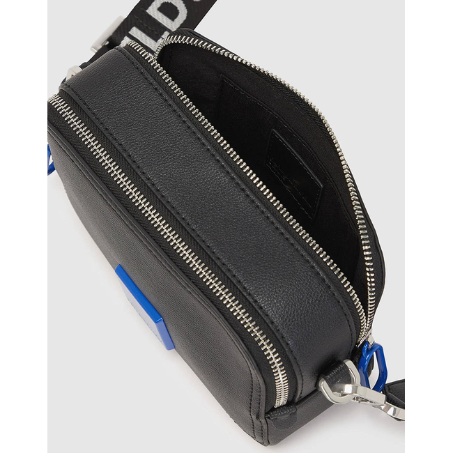 Product KARL LAGERFELD JEANS KLJ BOX LOGO CAMERA BAG (Διαστάσεις: 19 x 11 x 7εκ.) base image