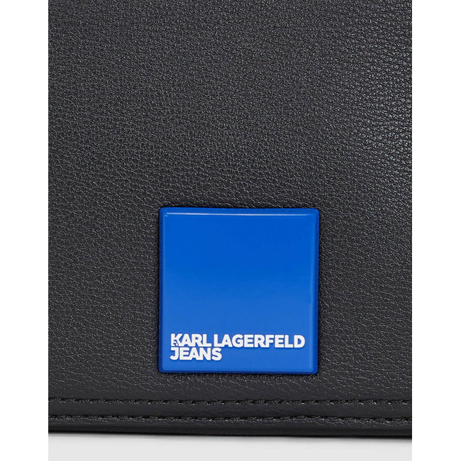 Product KARL LAGERFELD JEANS KLJ BOX LOGO CAMERA BAG (Διαστάσεις: 19 x 11 x 7εκ.) base image