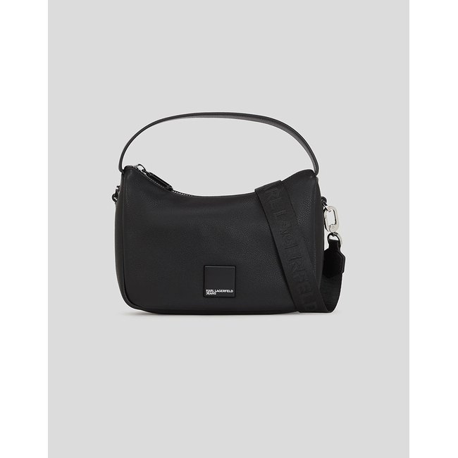 Product KARL LAGERFELD JEANS KLJ BOX LOGO SOFT MINI HOBO (Διαστάσεις: 24 x 16 x 8.5εκ) base image
