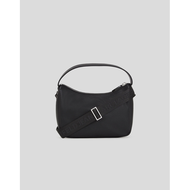 Product KARL LAGERFELD JEANS KLJ BOX LOGO SOFT MINI HOBO (Διαστάσεις: 24 x 16 x 8.5εκ) base image