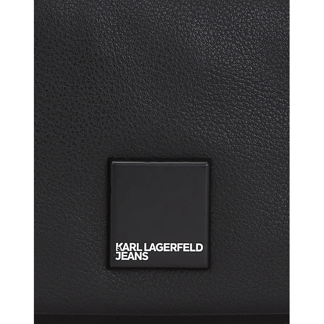 Product KARL LAGERFELD JEANS KLJ BOX LOGO SOFT MINI HOBO (Διαστάσεις: 24 x 16 x 8.5εκ) base image