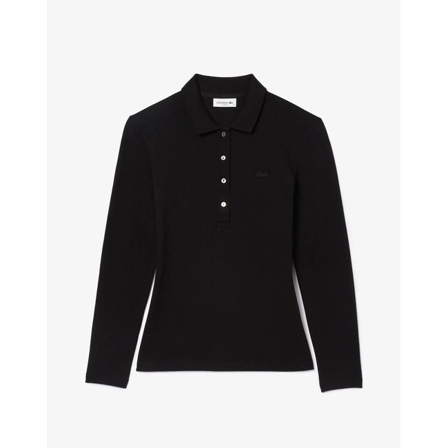 Product LACOSTE ΜΠΛΟΥΖΑ ΜΜ LONG SLEEVED RIBBED COLLAR SHIRT base image