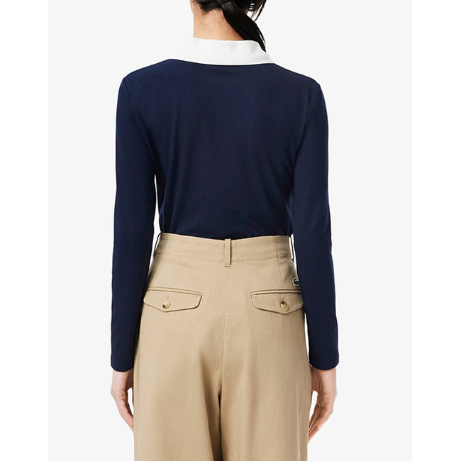Product LACOSTE ΜΠΛΟΥΖΑ ΠΟΛΟ ΜΜ POLO LS base image