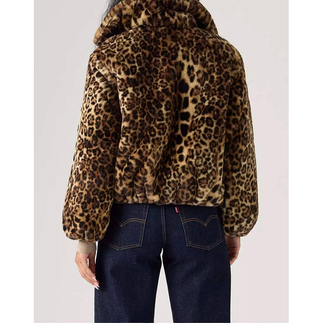Product LEVIS ELLE SHERPA LEOPARD JKT base image