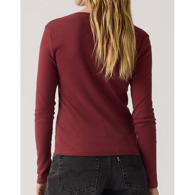 Product LEVIS ESSENTIAL HM LS VNECK base image