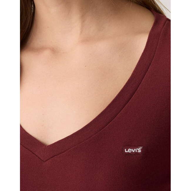 Product LEVIS ESSENTIAL HM LS VNECK base image