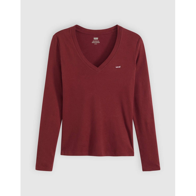 Product LEVIS ESSENTIAL HM LS VNECK base image
