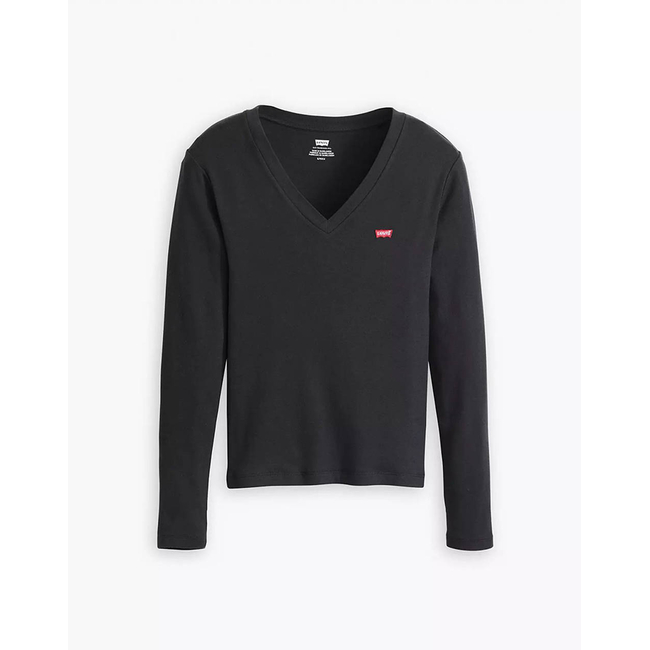 Product LEVIS ESSENTIAL HM LS VNECK base image
