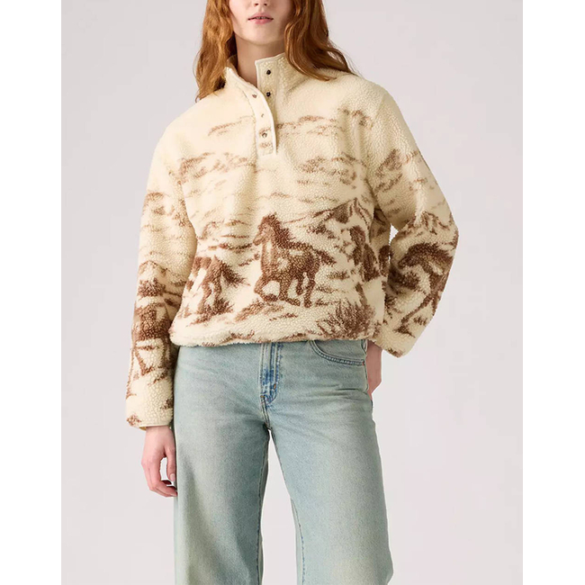 Product LEVIS KASEY SHERPA PULLOVER OW base image
