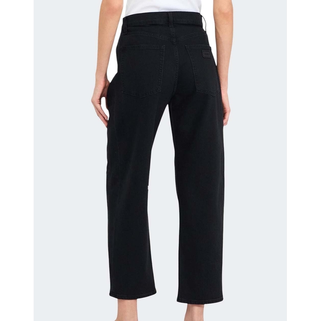 Product LIU JO DENIM_UF5D02_ECS PANT.BOY CULT STRASS WOMEN'S PANTS base image