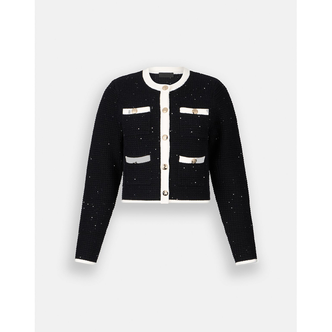 Product LIU JO BLACK_CF5M16_ECS GIACCA IN MAGLIA M/L WOMEN'S JACKET base image