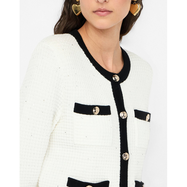 Product LIU JO BLACK_CF5M16_ECS GIACCA IN MAGLIA M/L WOMEN'S JACKET base image