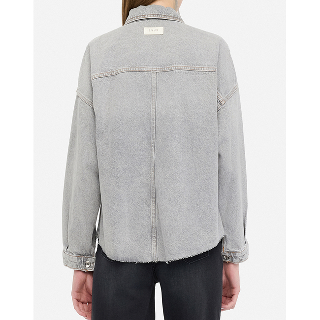 Product LIU JO BLACK_UF5D26_GIUBBINO OVER JACKET WOMEN base image