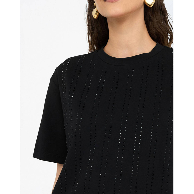 Product LIU JO BLACK_CF5J17_ECS T-SHIRT BOXY ΜΠΛΟΥΖΑ ΓΥΝΑΙΚΕΙΟ base image