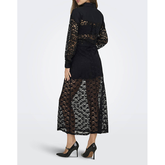 Product ONLY ONLCHIGO CALI LIFE LACE ANKLE SKIRT WVN base image