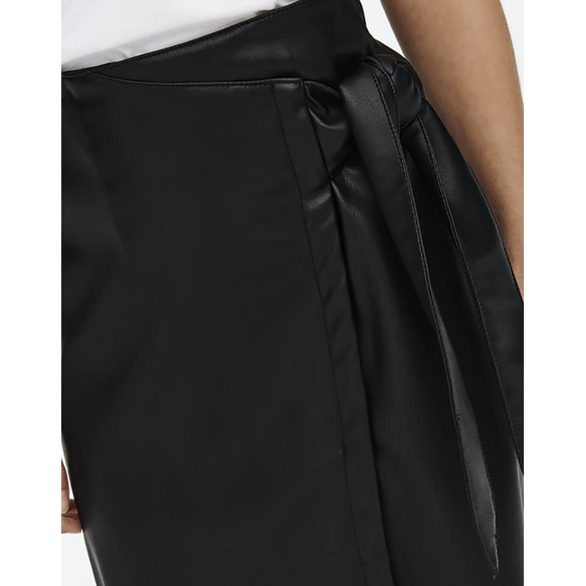 Product ONLY ONLOLIVIA FAUX LEATHER SKIRT OTW base image