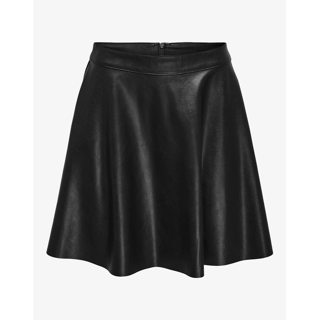 Product ONLY ONLUNA FAUX LEATHER FLARED SKIRT OTW base image