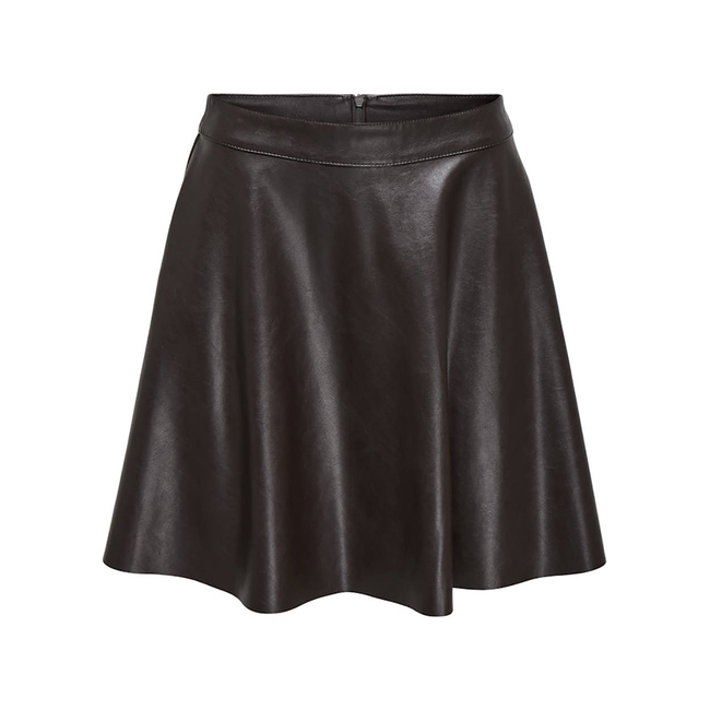 Product ONLY ONLUNA FAUX LEATHER FLARED SKIRT OTW base image