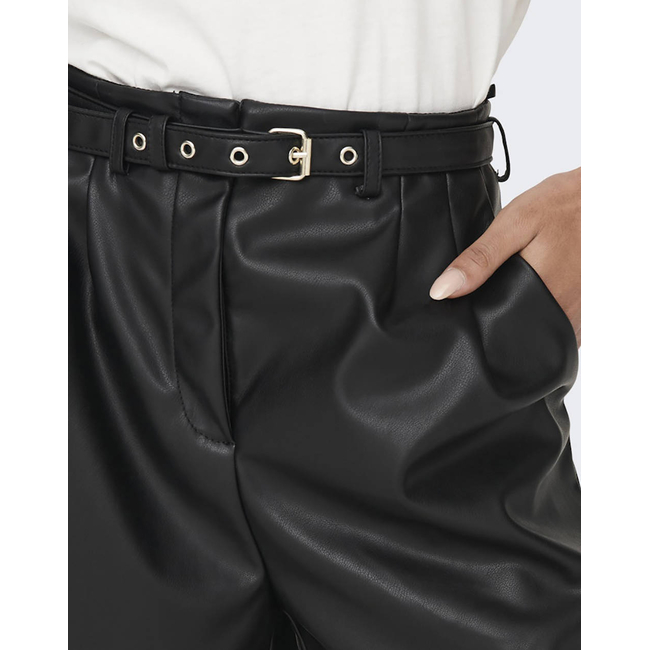 Product ONLY ONLHEIDI FAUX LEATHER SHORTS OTW NOOS base image