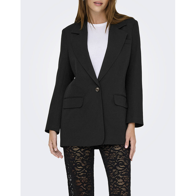 Product ONLY ONLHATTIE-LANA L/S OVERS MEL BLAZER TLR base image