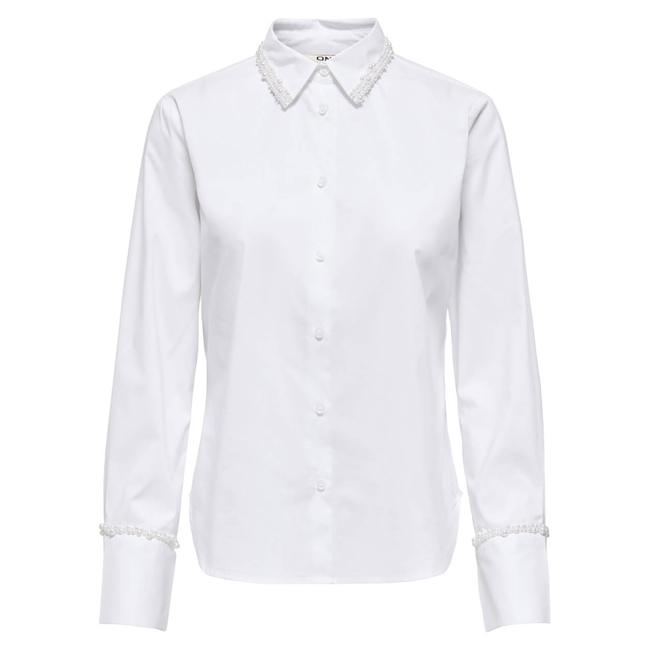 Product ONLY ONLBECS PEARL FITTED SHIRT WVN base image