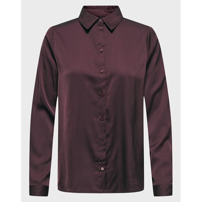 Product ONLY ONLMIKA VIS SATIN L/S SHIRT WVN base image