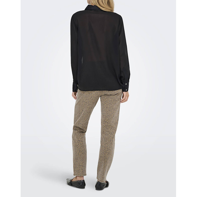 Product ONLY ONLSTAR LIFE L/S BREEANA MIX SHIRT SOLID base image