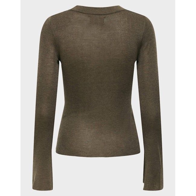 Product ONLY ONLTARA LS RIB O-NECK CC KNT base image