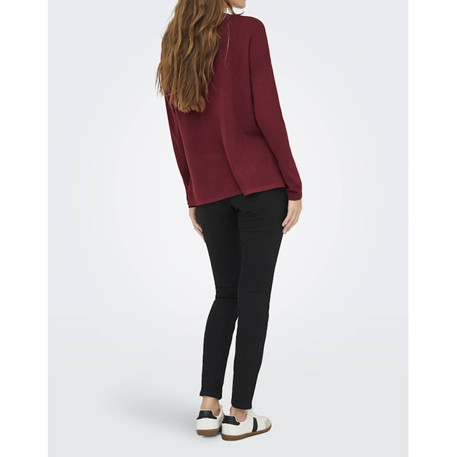 Product ONLY ONLAMALIO LIFE LS V-NECK KNT base image
