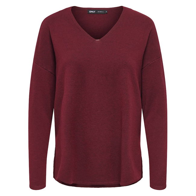 Product ONLY ONLAMALIO LIFE LS V-NECK KNT base image