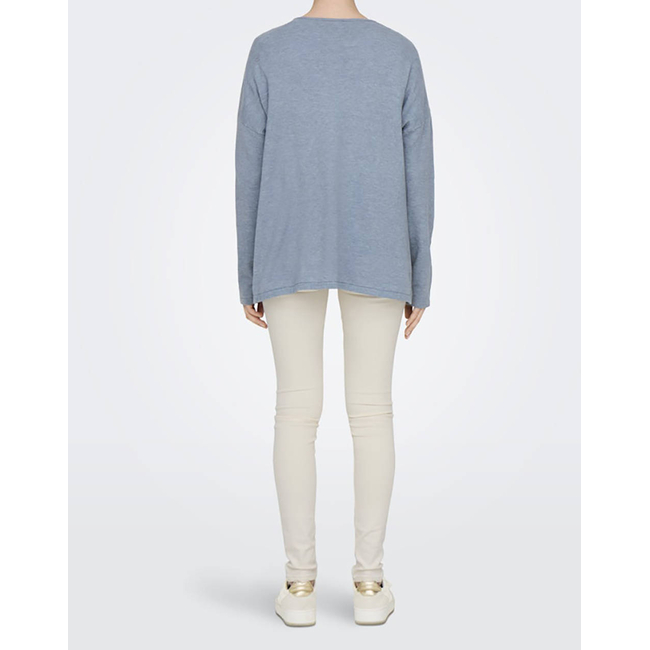 Product ONLY ONLAMALIO LIFE LS V-NECK KNT base image