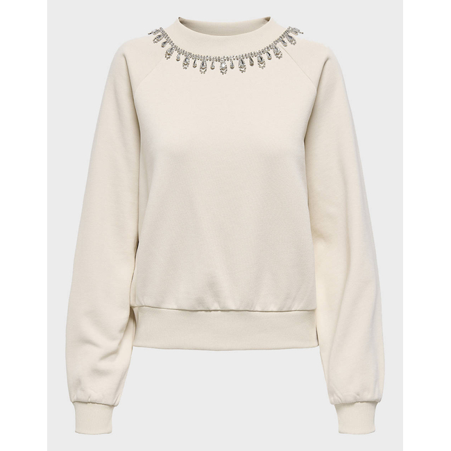 Product ONLY ONLJETT L/S O-NECK EMB. BOX SWT base image