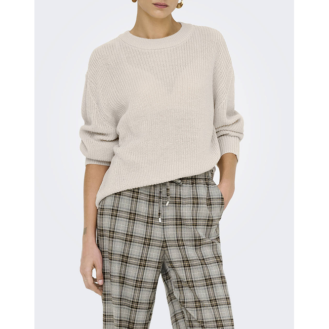 Product ONLY ONLMILOUZ LS RIB PULLOVER KNT NOOS base image