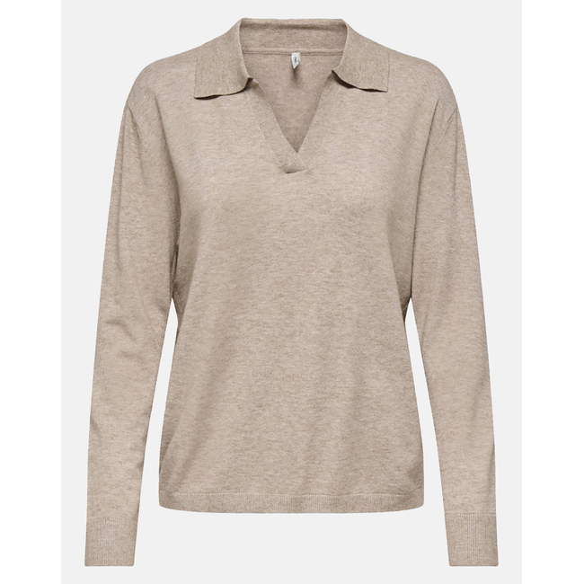Product ONLY ONLIBI LIFE LS POLO PULLOVER KNT NCA base image