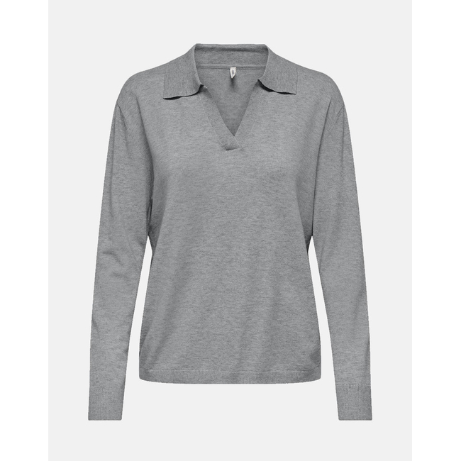 Product ONLY ONLIBI LIFE LS POLO PULLOVER KNT NCA base image