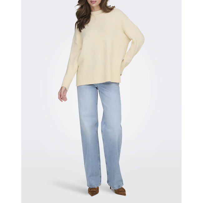 Product ONLY ONLHAZEL LS HIGHNECK OVERS PULL KNT NOOS base image