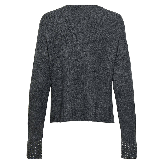 Product ONLY ONLOHIO LS O-NECK BLING PULLOVER KNT base image