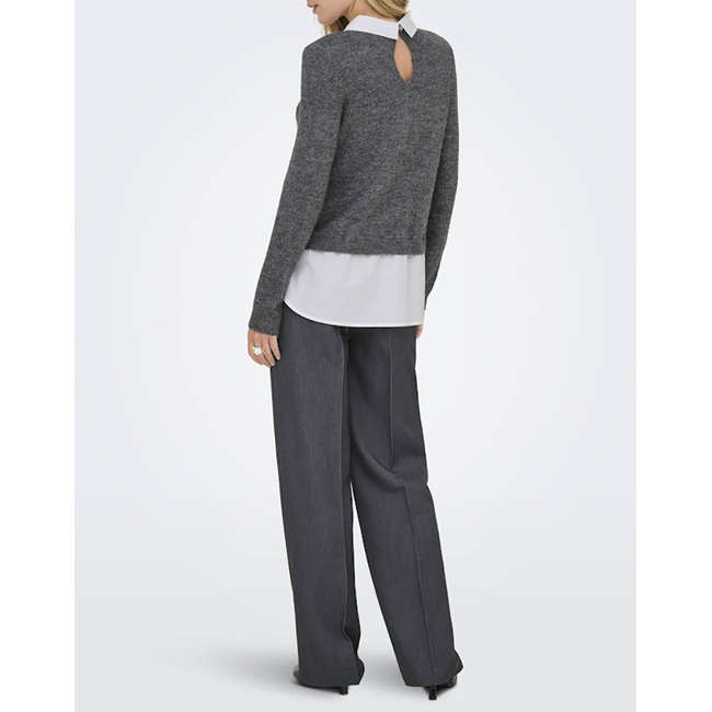 Product ONLY ONLDOLLY LS WOVEN MIX PEARL PULL CC KNT base image