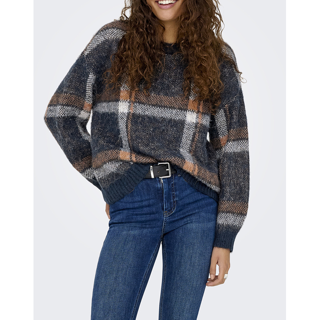 Product ONLY ONLMARION LIFE LS O-NECK KNT base image