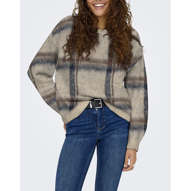 Product ONLY ONLMARION LIFE LS O-NECK KNT base image