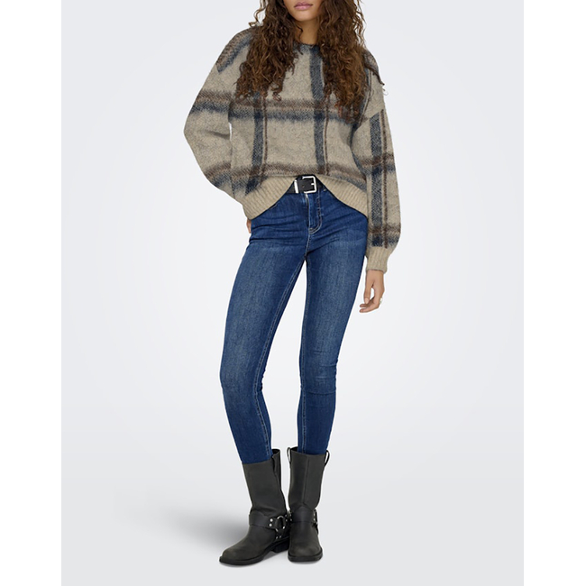 Product ONLY ONLMARION LIFE LS O-NECK KNT base image