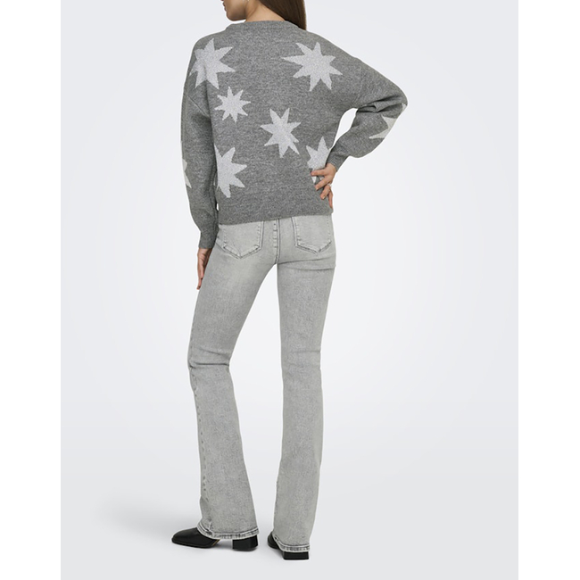 Product ONLY ONLROSIE LS O-NECK GLITTER KNT base image