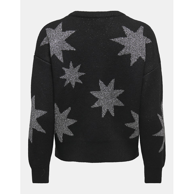 Product ONLY ONLROSIE LS O-NECK GLITTER KNT base image