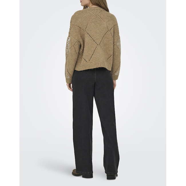 Product ONLY ONLKANSAS LIFE LS SEQUINS O-NECK KNT base image