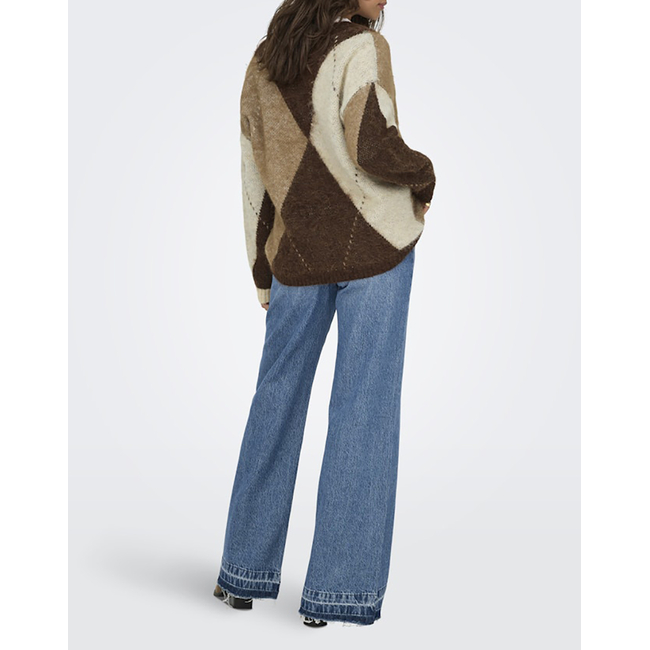 Product ONLY ONLNOEME JQ LS LIFE CARDI V-NECK KNT base image