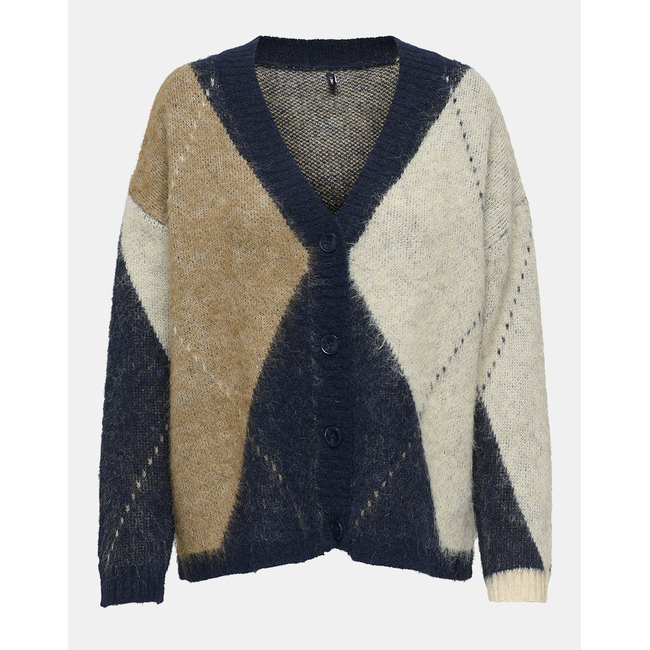 Product ONLY ONLNOEME JQ LS LIFE CARDI V-NECK KNT base image